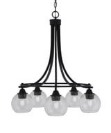 Paramount 5 Light Medium Chandelier by Toltec 3415-5 - 3415-5