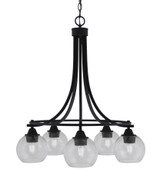 Paramount 5 Light Medium Chandelier by Toltec 3415-5 - 3415-5