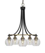 Paramount 5 Light Medium Chandelier by Toltec 3415-23252775 - 3415-23252775