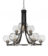 Paramount 9 Light Large Chandelier by Toltec 3409-2852975 - 3409-2852975