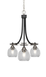 Paramount 3 Light Small Chandelier by Toltec 3413-1852475 - 3413-1852475