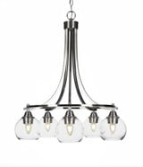Paramount 5 Light Medium Chandelier by Toltec 3415-232528 - 3415-232528