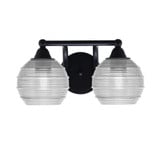 Paramount 2 Light Vanity Light 14.25 Inch Length by Toltec - 3422-725-51