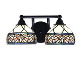 Paramount 2 Light Vanity Light 15 Inch Length by Toltec - 3422-65-99