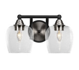 Paramount 2 Light Bath Bar Vanity Light by Toltec - 3422-BN-4810