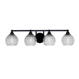 Paramount 4 Light Vanity Light 31.5 Inch Length by Toltec - 3424-725-51