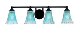 Paramount 4 Light Vanity Light 31 Inch Length by Toltec - 3424-825-72