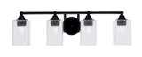 Paramount 4 Light Vanity Light 29.25 Inch Length by Toltec - 3424-85-53