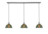 Any 3 Light Linear Pendant 38.25 Inch Length by Toltec - 36-7-625-3825
