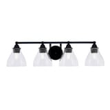 Paramount 4 Light Vanity Light 31.75 Inch Length by Toltec - 3424-825-47