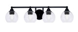 Paramount 4 Light Vanity Light 31.25 Inch Length by Toltec - 3424-7-41