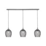 3 Light Stem Hung Linear Pendalier 10.25 x 39.25 Inch by Toltec 36-BN-4902