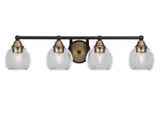Paramount 4 Light Vanity Light 7 Inch Tall by Toltec - 3424-BN-4100