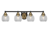 Paramount 4 Light Vanity Light 7 Inch Tall by Toltec - 3424-BN-4100