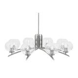 Kurve 8 Light Oversized Chandelier by Toltec 3708-GP-21