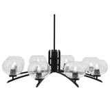 Kurve 8 Light Oversized Chandelier by Toltec 3708-MB-202