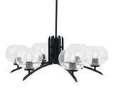 Kurve 6 Light Large Chandelier by Toltec 3706-MB-20 - 3706-MB-20