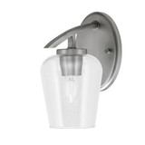 Kurve 1 Light Wall Sconce 9.75 Inch Tall by Toltec - 3720-GP-210
