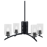 Kurve 4 Light Medium Chandelier by Toltec 3704-MB-300