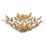 Broche 4 Light Semi Flush Mount 8.25 Inch X 20.75 Inch Wide by Crystorama - 560