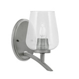 Kurve 1 Light Bubble Glass Wall Sconce 9 Inch Tall by Toltec - 3721-21
