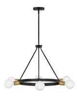 Orla 6 LED Light Medium Chandelier by Lark - 83616