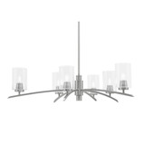 Kurve 6 Light Large Chandelier by Toltec 3746-GP-210