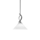 Cavella 1 Light Small Linear Pendant 11.5 Inch tall by Toltec - 3901-314