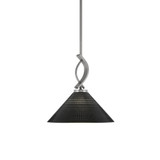 Cavella 1 Light Medium Pendant 12.25 Inch Tall by Toltec - 3901-40