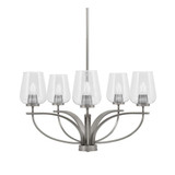 Cavella 5 Light Medium Chandelier by Toltec 3905-GP-210