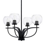 Cavella 4 Light Medium Chandelier by Toltec 3904-MB-4100
