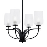Cavella 4 Light Medium Chandelier by Toltec 3904-MB-4250