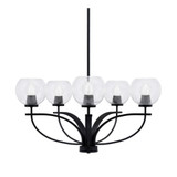 Cavella 5 Light Medium Chandelier by Toltec 3905-MB-4100