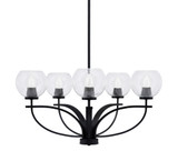 Cavella 5 Light Medium Chandelier by Toltec 3905-MB-4100 - 3905-MB-4100
