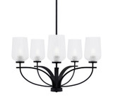 Cavella 5 Light Medium Chandelier by Toltec 3905-MB-4250 - 3905-MB-4250