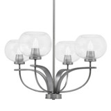 Cavella 4 Light Medium Chandelier by Toltec 3904-20