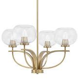 Cavella 4 Light Medium Chandelier by Toltec 3904-20 - 3904-20