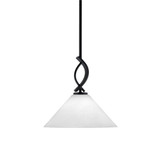 Cavella 1 Light Medium Pendant 12.75 Inch Tall by Toltec - 3901-MB-2121