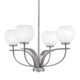 Cavella 4 Light Medium Chandelier by Toltec 3904-MB-5110 - 3904-MB-5110