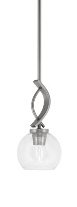 Cavella 1 Light Mini Pendant 12 Inch Tall by Toltec - 3901-41