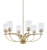 Cavella 6 Light Large Chandelier by Toltec 3906-30 - 3906-30