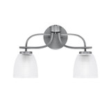 Cavella 2 Light Vanity Light 16.75 Inch Length by Toltec - 3912-500