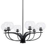 Cavella 6 Light Large Chandelier by Toltec 3906-MB-202 - 3906-MB-202