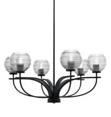 Cavella 6 Light Large Chandelier by Toltec 3906-MB-5110 - 3906-MB-5110