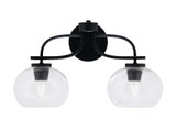 Cavella 2 Light Vanity Light 19 Inch Length by Toltec - 3912-MB-202
