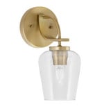 Cavella 1 Light Bubble Glass Wall Sconce 11.25 Inch Tall by Toltec - 3911-GP-210