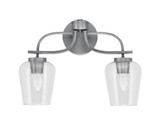 Cavella 2 Light Contemporary Vanity Light 17 Inch Length by Toltec - 3912-210