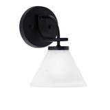 Cavella 1 Light Wall Sconce 9.5 Inch tall by Toltec - 3911-MB-421-CH