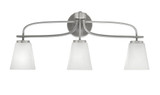 Cavella 3 Light Vanity Light 26 Inch Length by Toltec - 3913-461