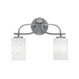 Cavella Two Light Contemporary Vanity Light 15.5 Inch Length by Toltec - 3912-300